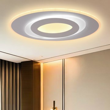 Brilagi - LED Prigušiva plafonjera MODERN LED/45W/230V 2700-6500K + Daljinski upravljač