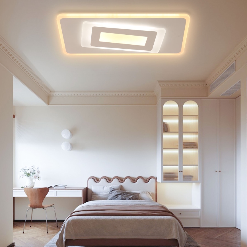 Brilagi - LED Prigušiva plafonjera MODERN LED/51W/230V 2700-6500K + Daljinski upravljač