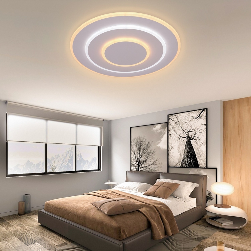 Brilagi - LED Prigušiva plafonjera MODERN LED/58W/230V 2700-6500K + Daljinski upravljač