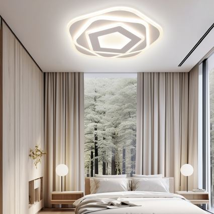 Brilagi - LED Prigušiva plafonjera MODERN LED/64W/230V 2700-6500K + Daljinski upravljač