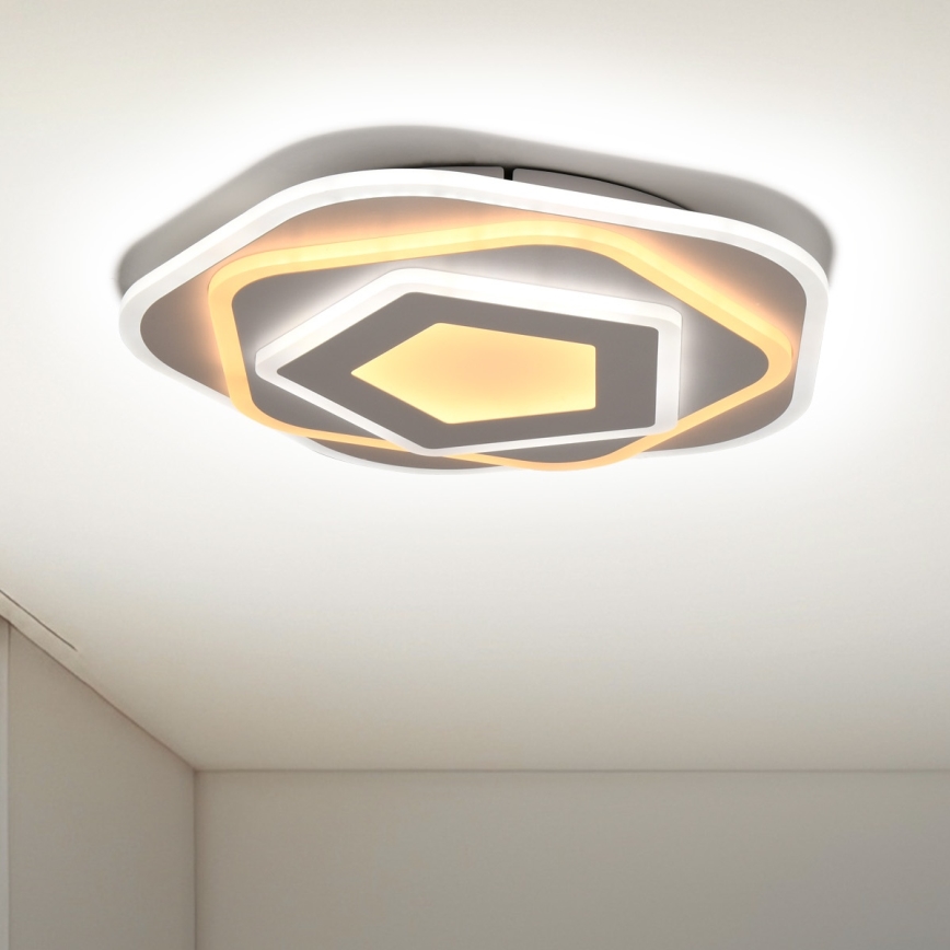 Brilagi - LED Prigušiva plafonjera MODERN LED/64W/230V 2700-6500K pr. 40 cm + Daljinski upravljač