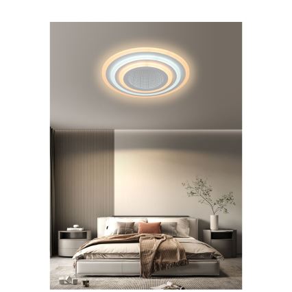 Brilagi - LED Prigušiva plafonjera MODERN LED/70W/230V 2700-6500K pr. 50 cm + Daljinski upravljač