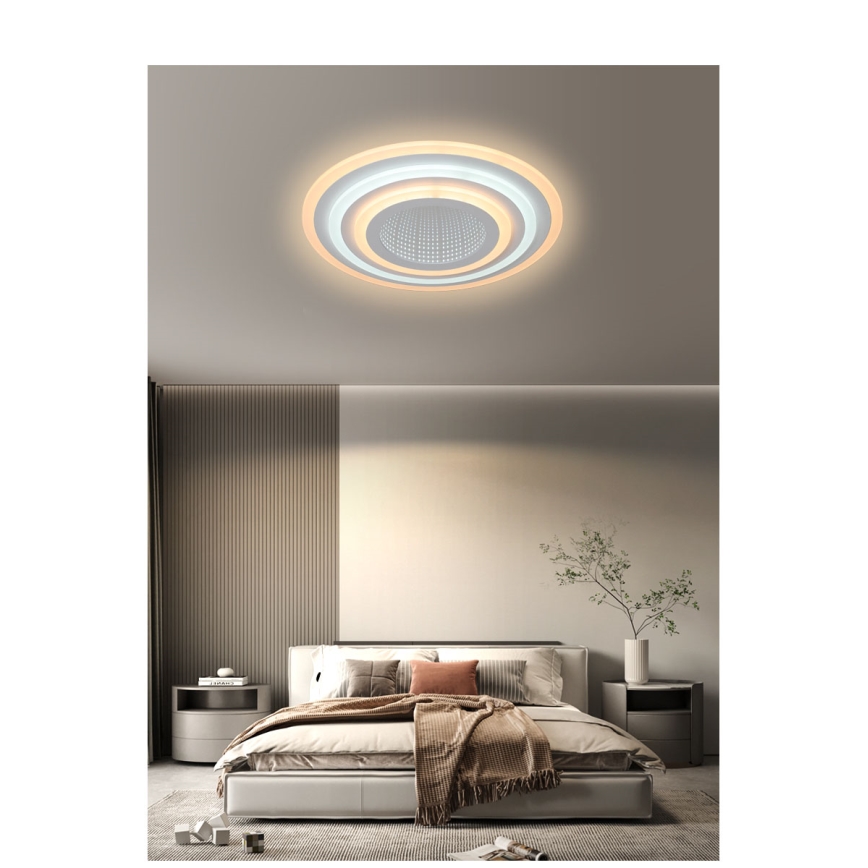 Brilagi - LED Prigušiva plafonjera MODERN LED/70W/230V 2700-6500K pr. 50 cm + Daljinski upravljač