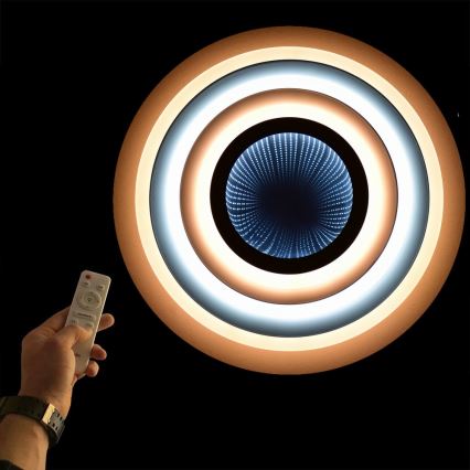 Brilagi - LED Prigušiva plafonjera MODERN LED/70W/230V 2700-6500K pr. 50 cm + Daljinski upravljač