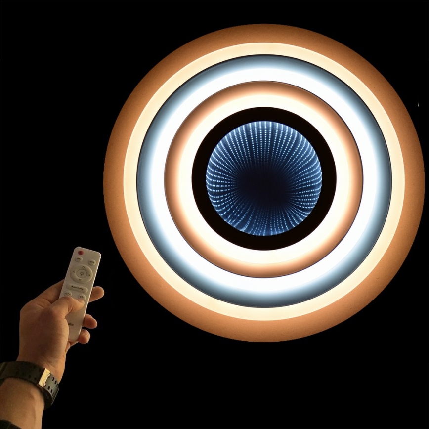 Brilagi - LED Prigušiva plafonjera MODERN LED/70W/230V 2700-6500K pr. 50 cm + Daljinski upravljač