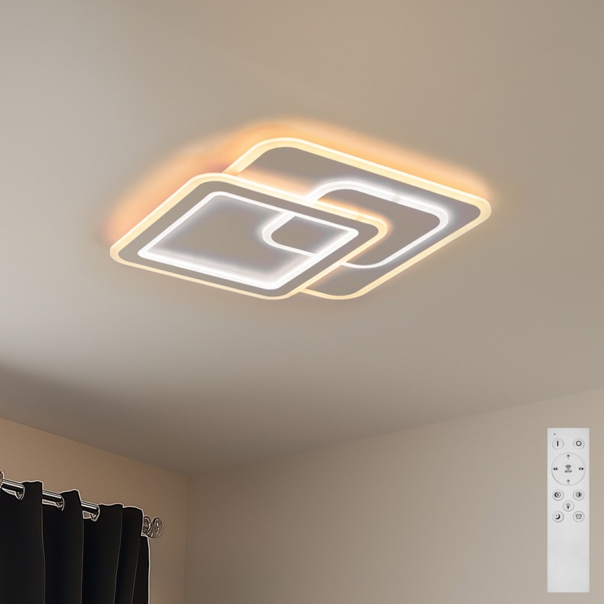 Brilagi - LED Prigušiva plafonjera MODERN LED/80W/230V 2700-6500K 52,5x52,5 cm + Daljinski upravljač