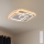 Brilagi - LED Prigušiva plafonjera MODERN LED/80W/230V 2700-6500K 52,5x52,5 cm + Daljinski upravljač