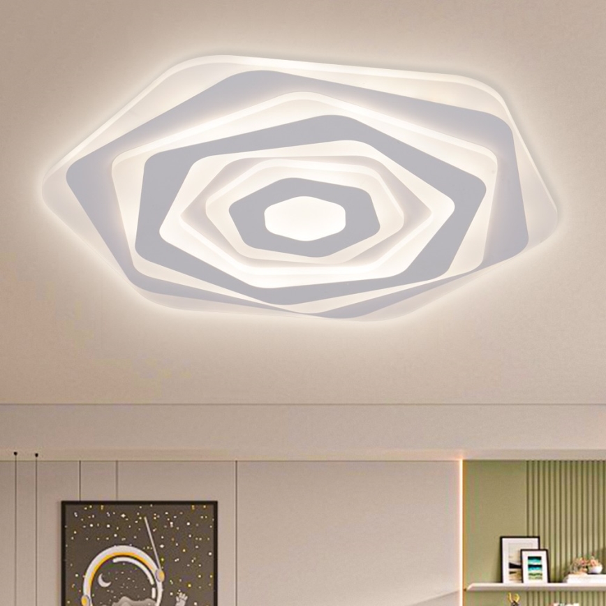 Brilagi - LED Prigušiva plafonjera MODERN LED/85W/230V 2700-6500K + Daljinski upravljač