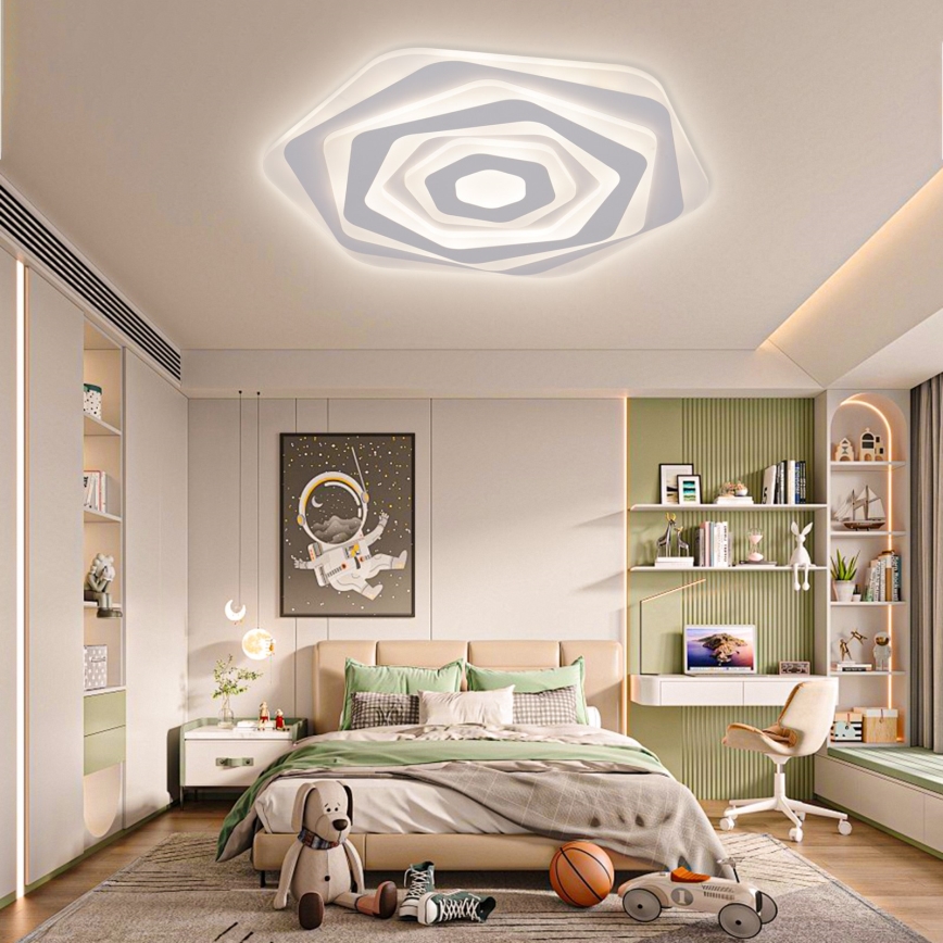 Brilagi - LED Prigušiva plafonjera MODERN LED/85W/230V 2700-6500K + Daljinski upravljač
