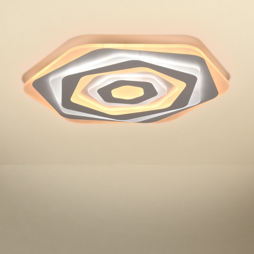 Brilagi - LED Prigušiva plafonjera MODERN LED/85W/230V 2700-6500K pr. 53 cm + Daljinski upravljač