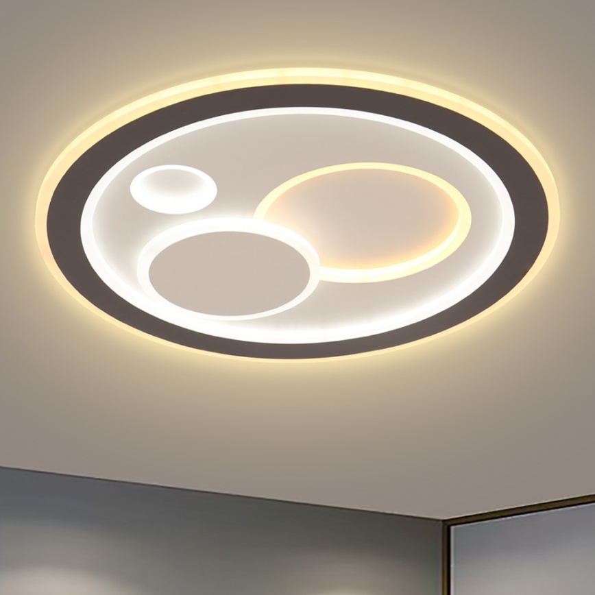 Brilagi - LED Prigušiva plafonjera MODERN LED/89W/230V 2700-6500K + Daljinski upravljač