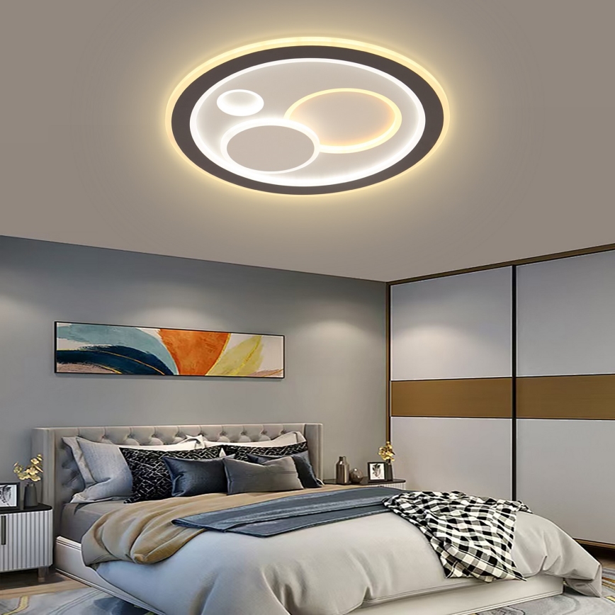 Brilagi - LED Prigušiva plafonjera MODERN LED/89W/230V 2700-6500K + Daljinski upravljač