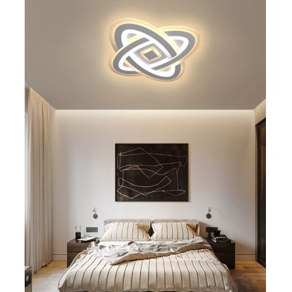 Brilagi - LED Prigušiva plafonjera MODERN LED/90W/230V 2700-6500K 48x48 cm+ Daljinski upravljač