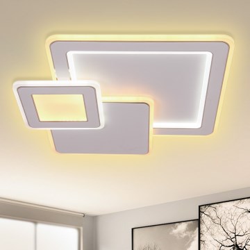 Brilagi - LED Prigušiva plafonjera MODERN LED/93W/230V 2700-6500K + Daljinski upravljač