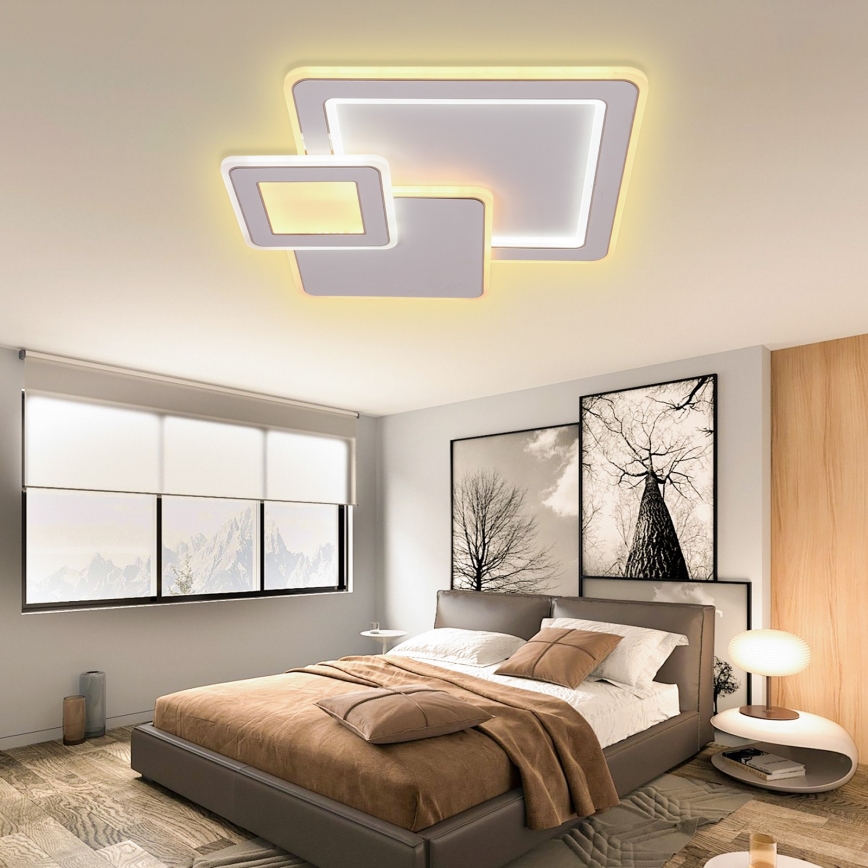 Brilagi - LED Prigušiva plafonjera MODERN LED/93W/230V 2700-6500K + Daljinski upravljač