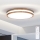 Brilagi - LED Prigušiva plafonjera MOLINA LED/48W/230V 3000-6500K hrast pr. 38 cm + Daljinski upravljač