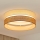 Brilagi - LED Prigušiva plafonjera ROYAL YUTE LED/24W/230V pr. 45 cm 3000/4000/6500K bež/kremasta  + Daljinski upravljač