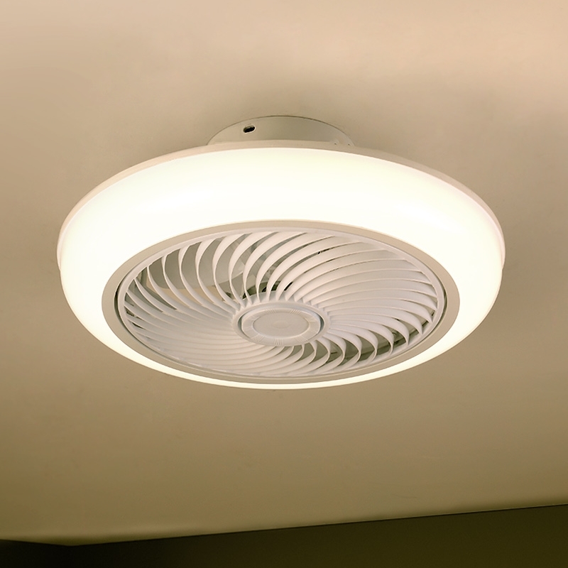 Brilagi - LED Prigušiva plafonjera sa ventilatorom LED/30W/230V 3000-6500K bela + Daljinski upravljač