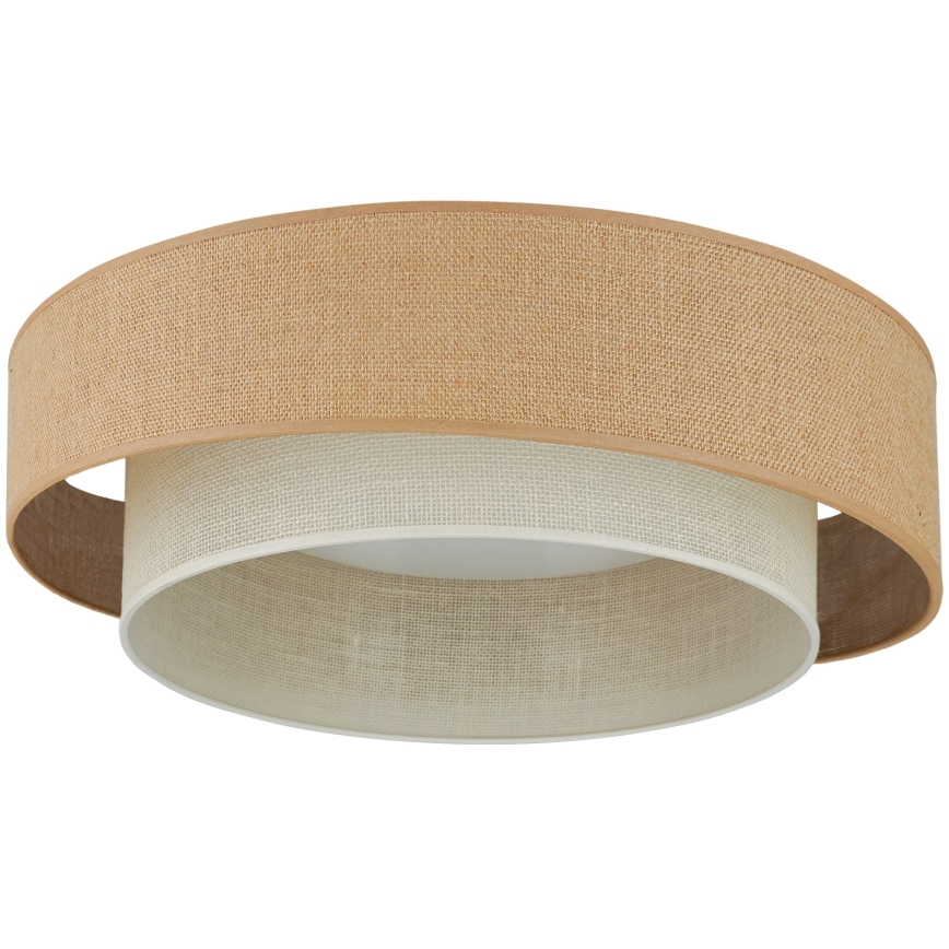 Brilagi - LED Prigušiva plafonjera SHINE LED/24W/230V pr. 60 cm 3000/4000/6500K bež/kremasta + Daljinski upravljač