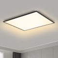 Brilagi - LED Prigušiva plafonjera SLIMFRAME LED/58W/230V 60x60 cm 3000-6000K crno + Daljinski upravljač