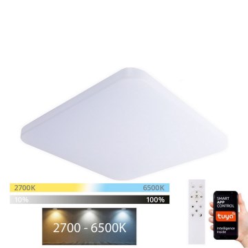 Brilagi - LED Prigušiva plafonjera SMART LED/36W/230V 2700-6500K Wi-Fi Tuya + Daljinski upravljač
