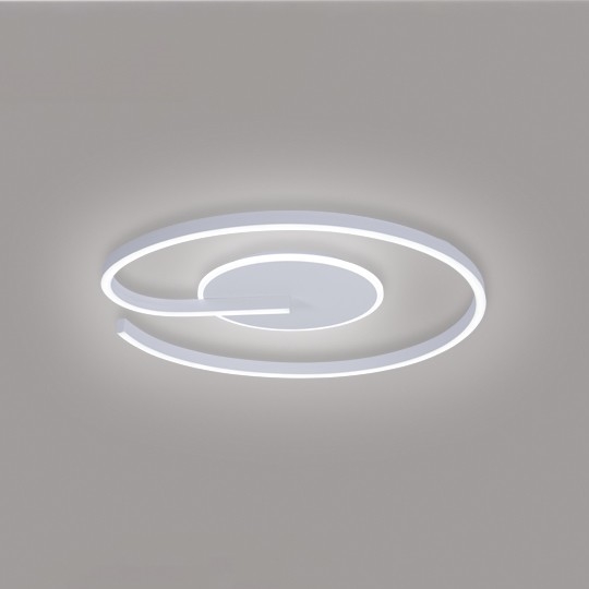 Brilagi - LED Prigušiva plafonjera SPIRAL LED/56W/230V 3000/4000/6000K + Daljinski upravljač