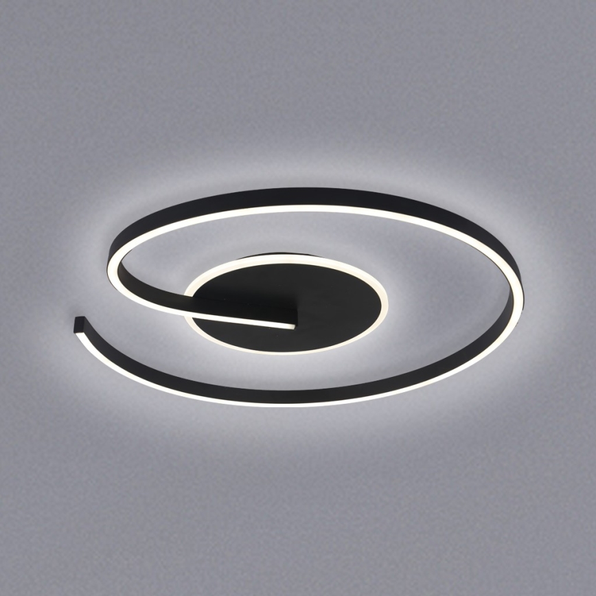 Brilagi - LED Prigušiva plafonjera SPIRAL LED/56W/230V 3000/4000/6000K + Daljinski upravljač