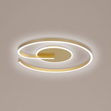 Brilagi - LED Prigušiva plafonjera SPIRAL LED/56W/230V 3000/4000/6000K + Daljinski upravljač
