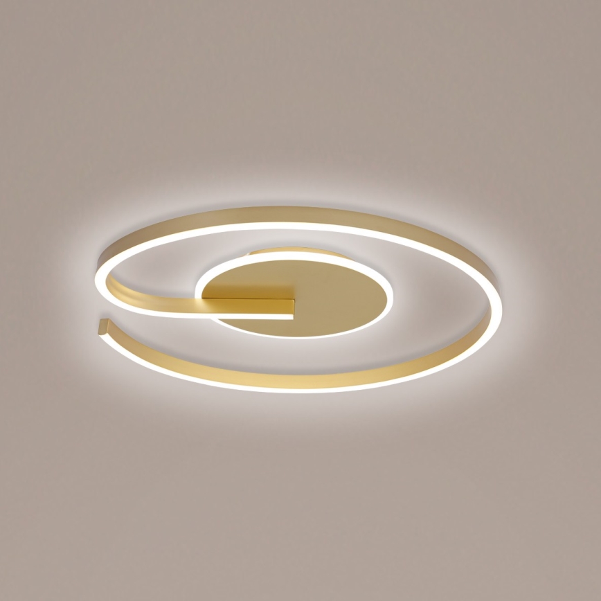 Brilagi - LED Prigušiva plafonjera SPIRAL LED/56W/230V 3000/4000/6000K + Daljinski upravljač