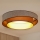 Brilagi - LED Prigušiva plafonjera VEGAS SHINE LED/24W/230V pr. 60 cm 3000/4000/6500K braon + Daljinski upravljač