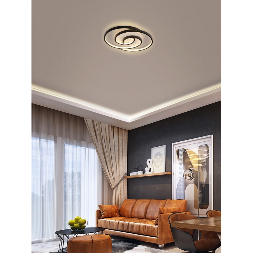 Brilagi - LED Prigušiva plafonjera VELO LED/52W/230V 3000/4000/6000K + Daljinski upravljač