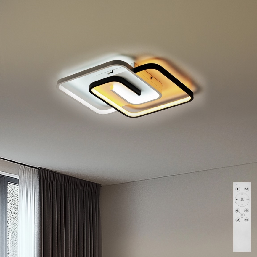 Brilagi - LED Prigušiva plafonjera VELO LED/64W/230V 3000-6500K + Daljinski upravljač