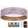 Brilagi - LED Prigušiva plafonjera VELVET SMART LED/36W/230V pr. 55 cm 2700-6500K Wi-Fi Tuya bela/zlatna + Daljinski upravljač