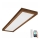 Brilagi - LED Prigušiva plafonjera za kupatilo WOODY FRAME LED/50W/230V hrast 120x30 cm 3000-6000K IP44 + Daljinski upravljač