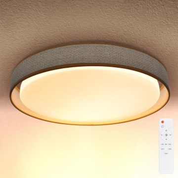 Brilagi - LED prigušiva plafonska lampa KIANIA LED/48W/230V 3000-6500K prečnika 43 cm sa daljinskim upravljačem