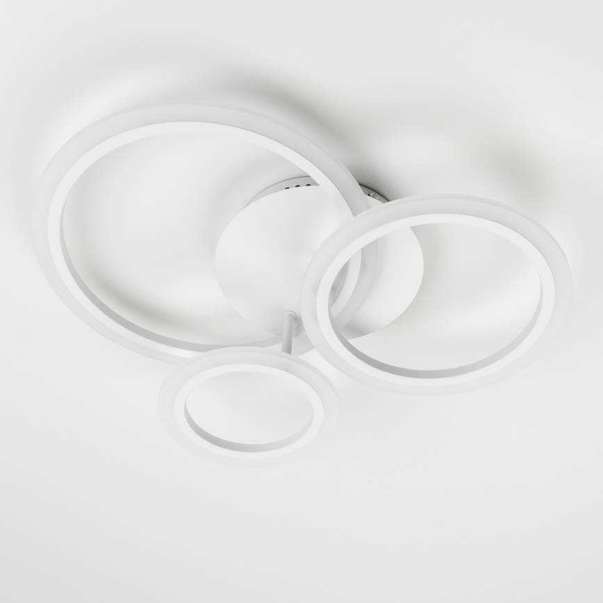 Brilagi - LED prigušiva plafonska lampa ORBITS LED/40W/230V 3000-6500K bela + daljinski upravljač