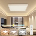 Brilagi - LED prigušiva plafonska lampa za kupatilo FRAME SMART LED/50W/230V 60x60 cm 3000-6000K IP44 bela + daljinski upravljač