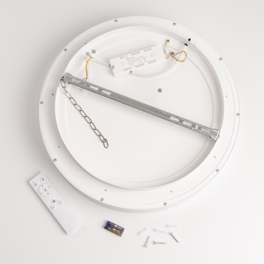 Brilagi - LED prigušiva plafonska svetiljka FALCON LED/40W/230V 3000-6500K pr. 45 cm bela + daljinski upravljač