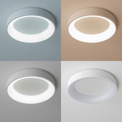 Brilagi - LED prigušiva plafonska svetiljka FALCON LED/40W/230V 3000-6500K pr. 45 cm bela + daljinski upravljač
