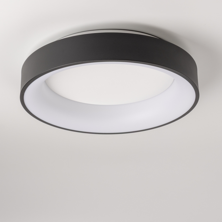 Brilagi - prigušiva LED plafonska svetiljka FALCON LED/40W/230V 3000-6500K prečnik 45 cm crna + daljinski upravljač