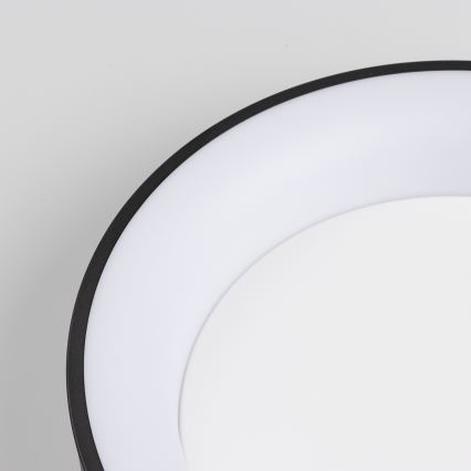 Brilagi - prigušiva LED plafonska svetiljka FALCON LED/40W/230V 3000-6500K prečnik 45 cm crna + daljinski upravljač