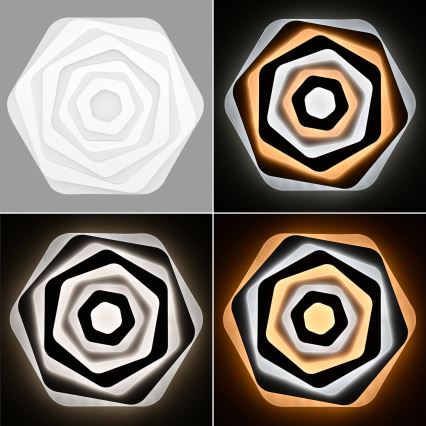 Brilagi - Plafonsko LED prigušiva svetlo MODERN LED/85W/230V 2700-6500K prečnik 53 cm + daljinski upravljač