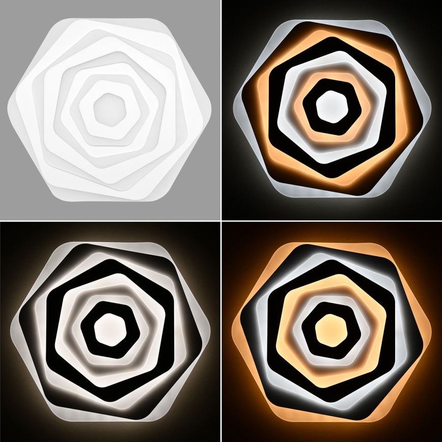 Brilagi - Plafonsko LED prigušiva svetlo MODERN LED/85W/230V 2700-6500K prečnik 53 cm + daljinski upravljač