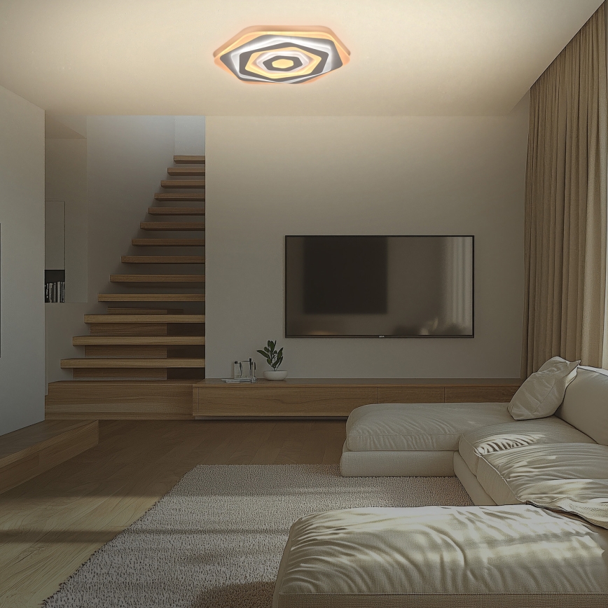 Brilagi - Plafonsko LED prigušiva svetlo MODERN LED/85W/230V 2700-6500K prečnik 53 cm + daljinski upravljač