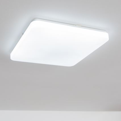 Brilagi - LED prigušiva stropna svetiljka OPAL LED/24W/230V 37,5x37,5 cm 3000/4000/6500K + daljinski upravljač
