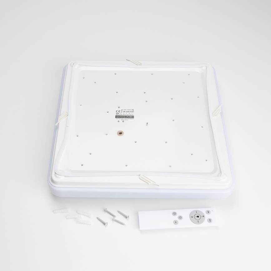 Brilagi - LED prigušiva stropna svetiljka OPAL LED/24W/230V 37,5x37,5 cm 3000/4000/6500K + daljinski upravljač