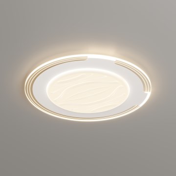 Brilagi - LED prigušiva plafonska svetiljka ORELIS, 80W, 230V, 3000–6000K, prečnik 50 cm, sa daljinskim upravljačem