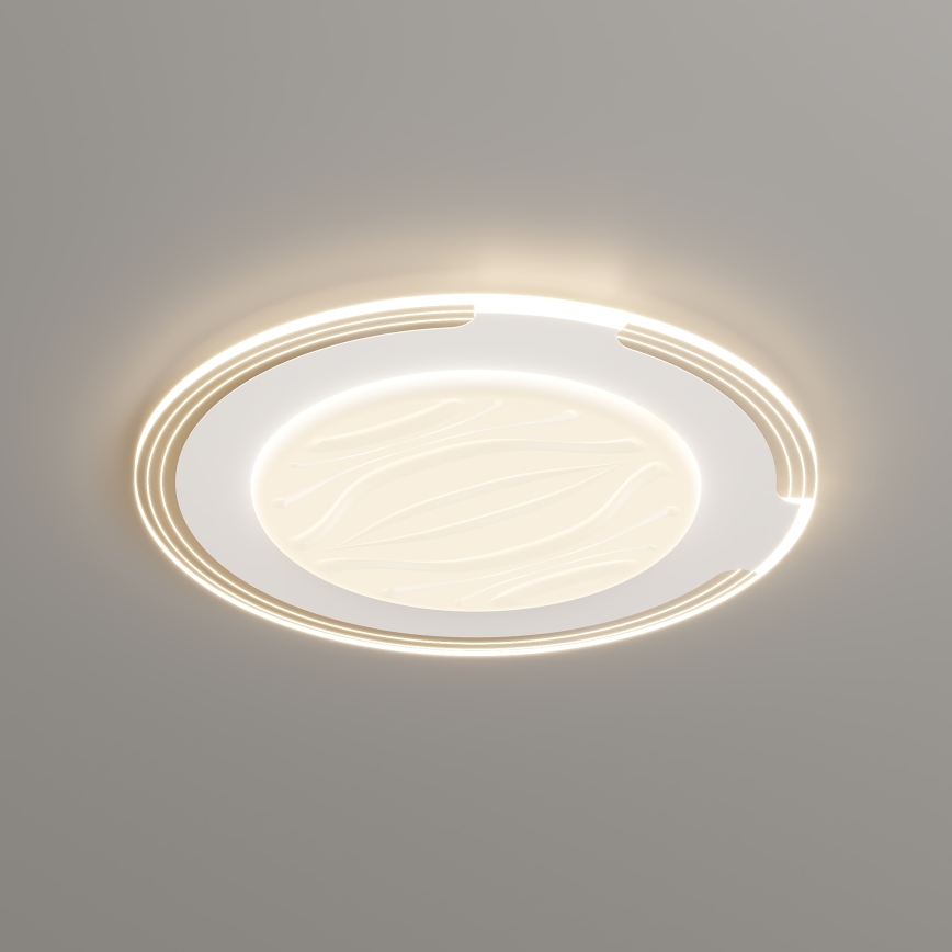 Brilagi - LED prigušiva plafonska svetiljka ORELIS, 80W, 230V, 3000–6000K, prečnik 50 cm, sa daljinskim upravljačem