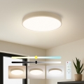 Brilagi - LED prigušiva plafonska svetiljka POOL LED/48W/230V 3000-6000K prečnik 40 cm bež + daljinski upravljač