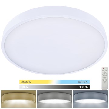 Brilagi - LED prigušiva plafonska svetiljka POOL SMART LED/60W/230V 3000-6000K 50 cm + daljinski upravljač bela